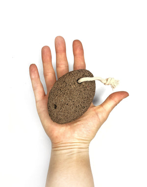 Lava Pumice Stone with Cotton Hanging Loop