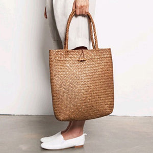 Woven Handmade Straw Shopping Bag